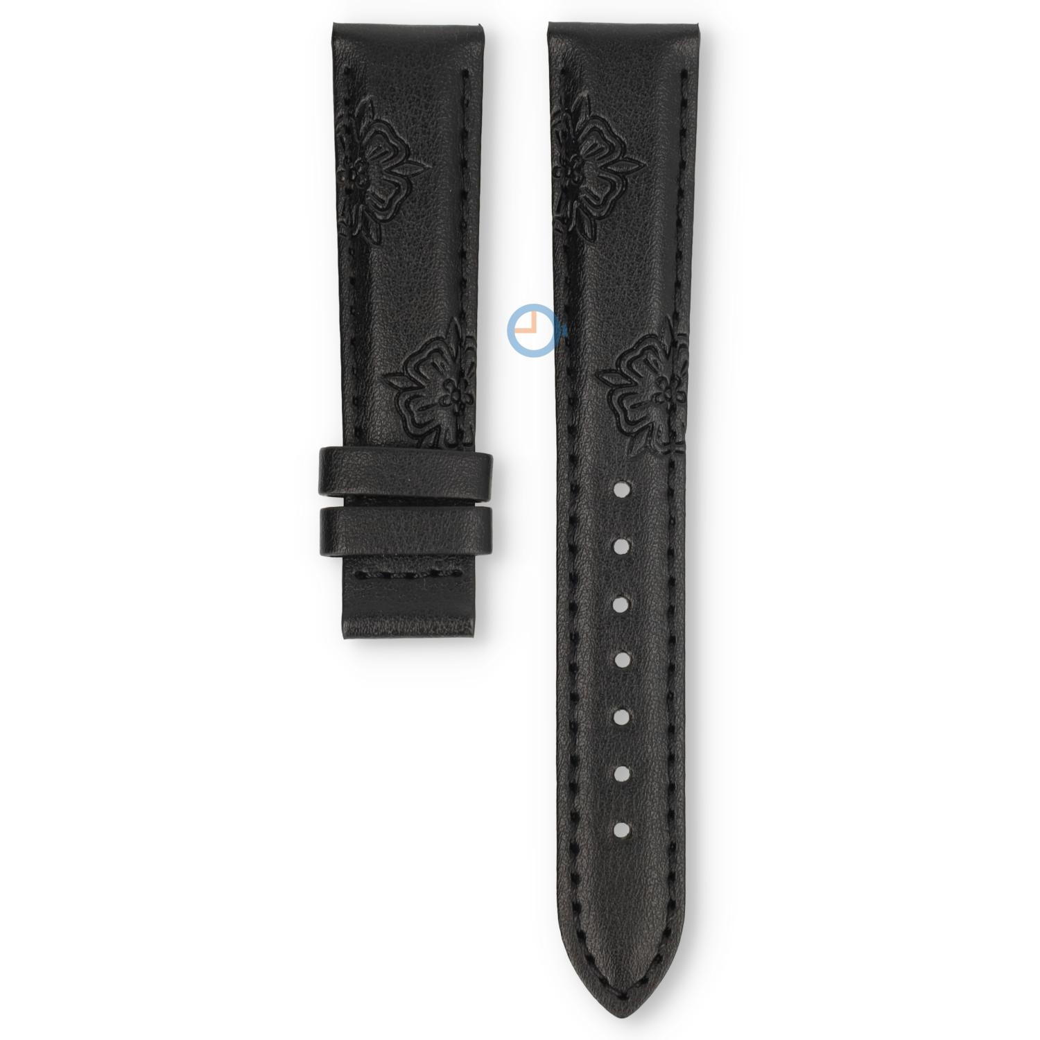 Tissot Uhrenarmband T0502071705104 schwarz Leder