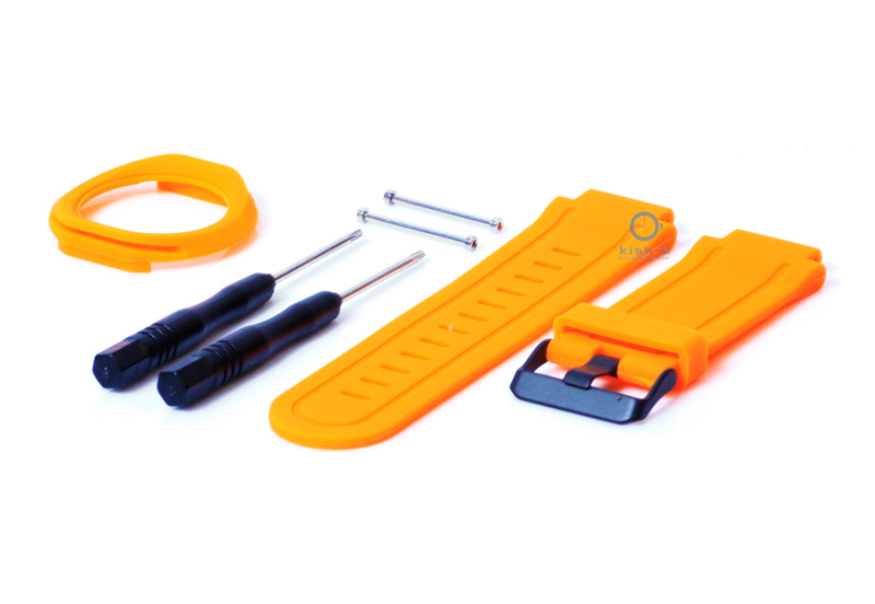 Garmin Forerunner Uhrenarmband 225 orange inkl. case cover