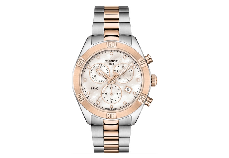 Tissot Uhrenarmband T1019172211600 Silber Stahl