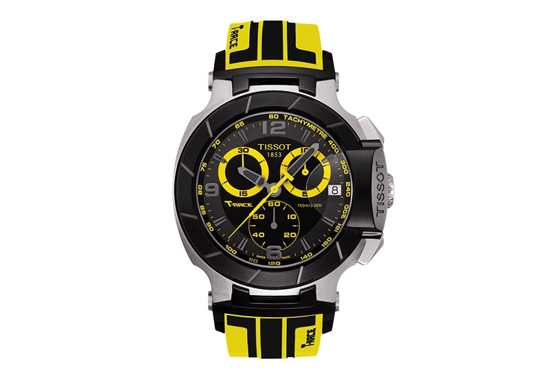 Tissot Uhrenarmband T0484172705711 schwarz Silikon