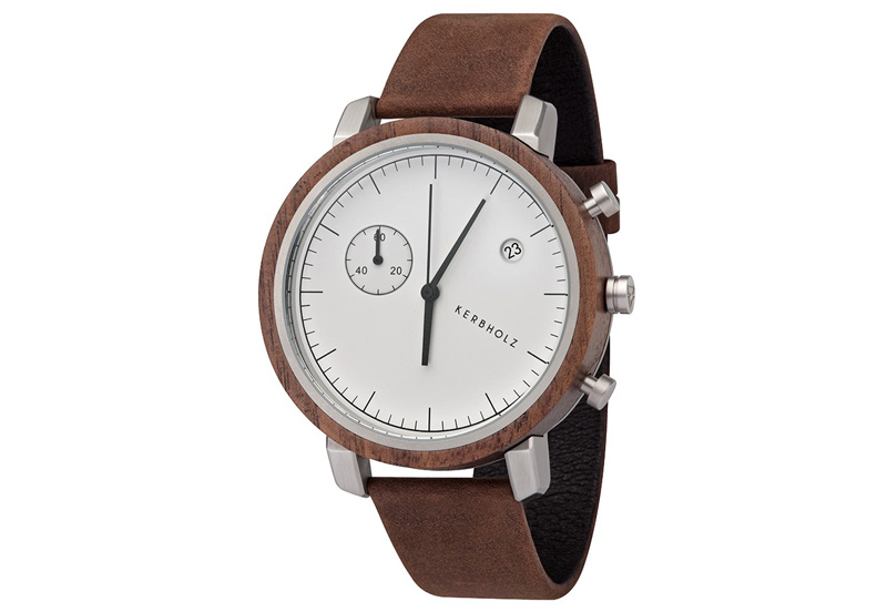 Kerbholz Franz Uhrenarmband walnut tobacco