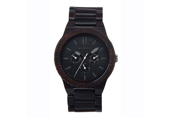 WeWOOD Uhr Kappa Black