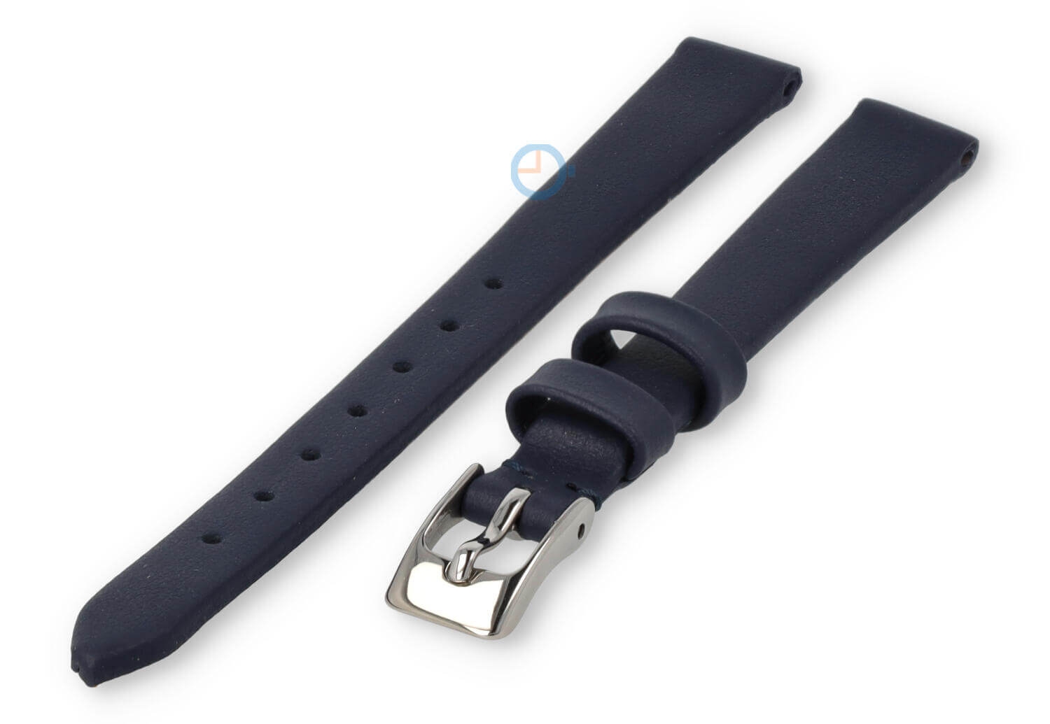 Nahtloses und glattes Uhrenarmband 8mm - dunkelblau