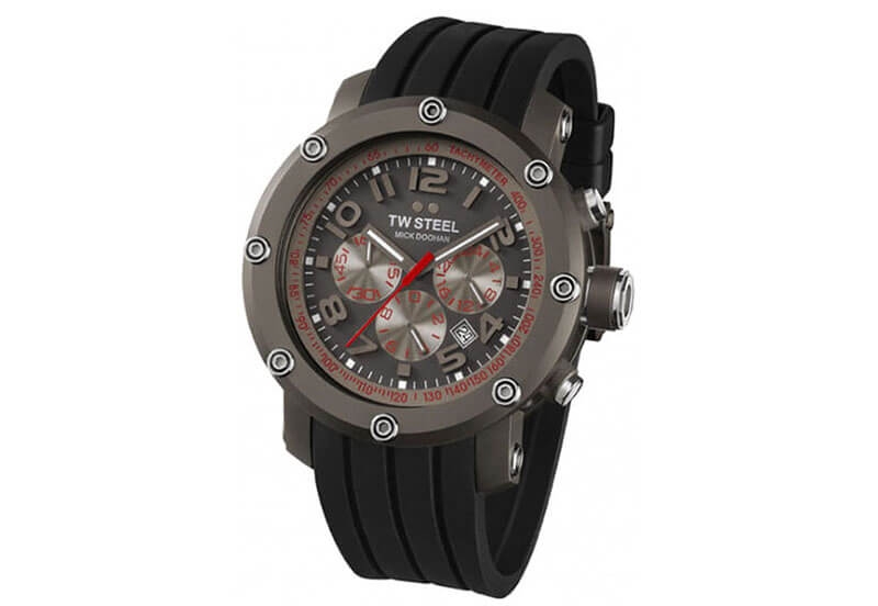 TW Steel Grandeur Tech TW612 XL Uhrenarmband schwarz - 22mm
