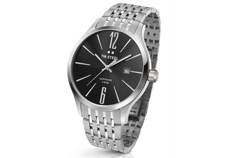 TW Steel Slim line TW1306 Uhrenarmband silber - 22mm