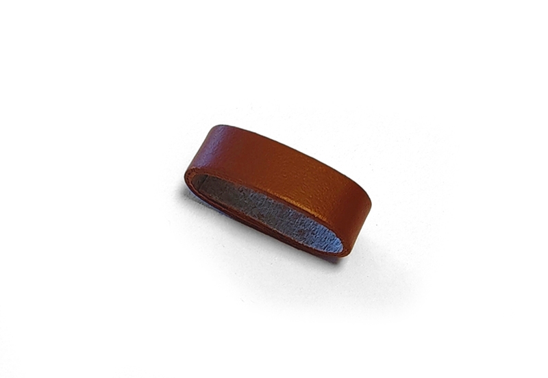 Öse für 20mm Uhrenarmband - Braun Leder