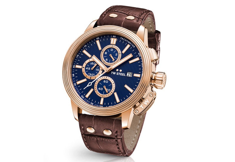 TW Steel CEO Adesso CE7017 Uhrenarmband braun - 22mm
