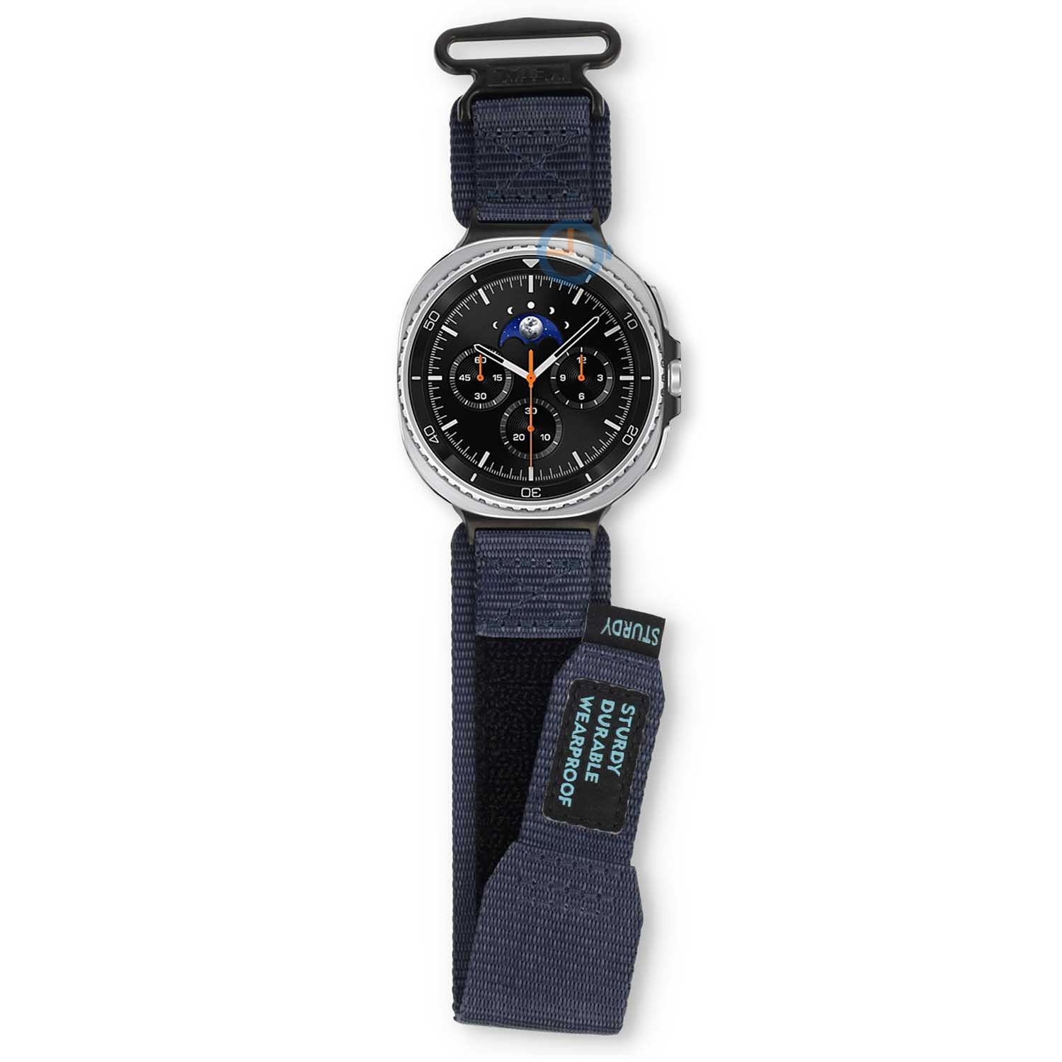 Samsung Galaxy Watch 8 40mm nylon Uhrenarmband - Blue