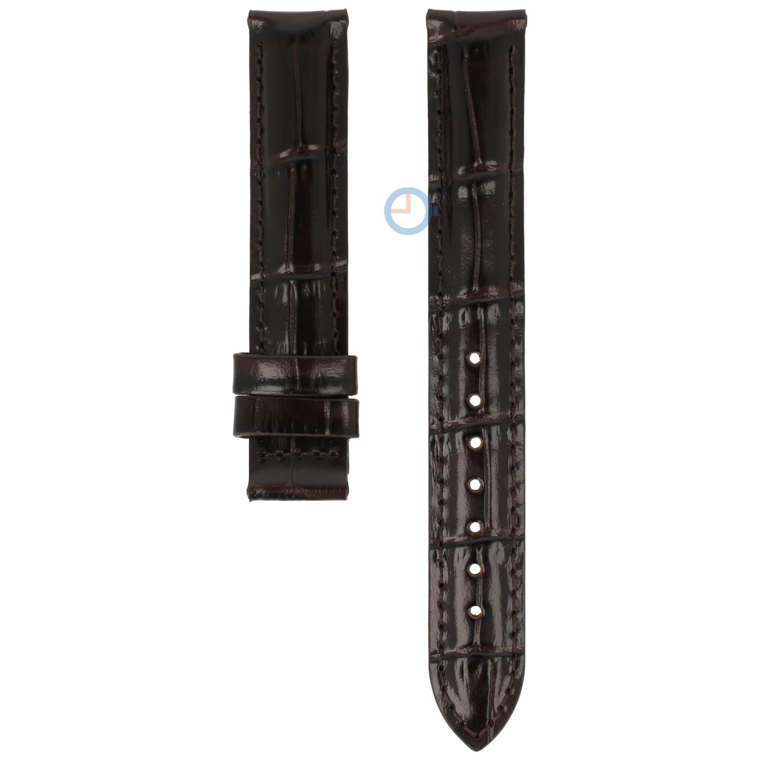 Tissot Uhrenarmband T0970072603300 braun Leder