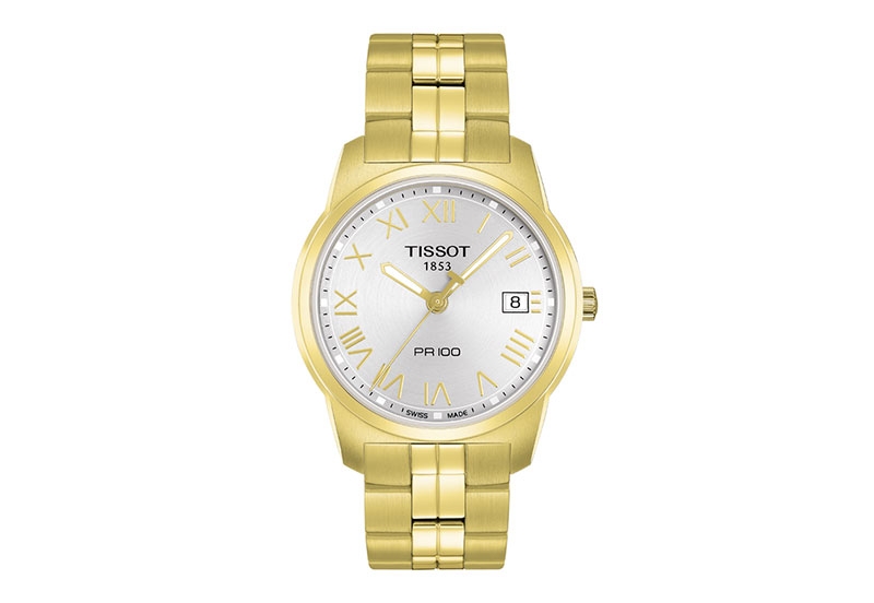Original Tissot Armband T0494103303300A - gold
