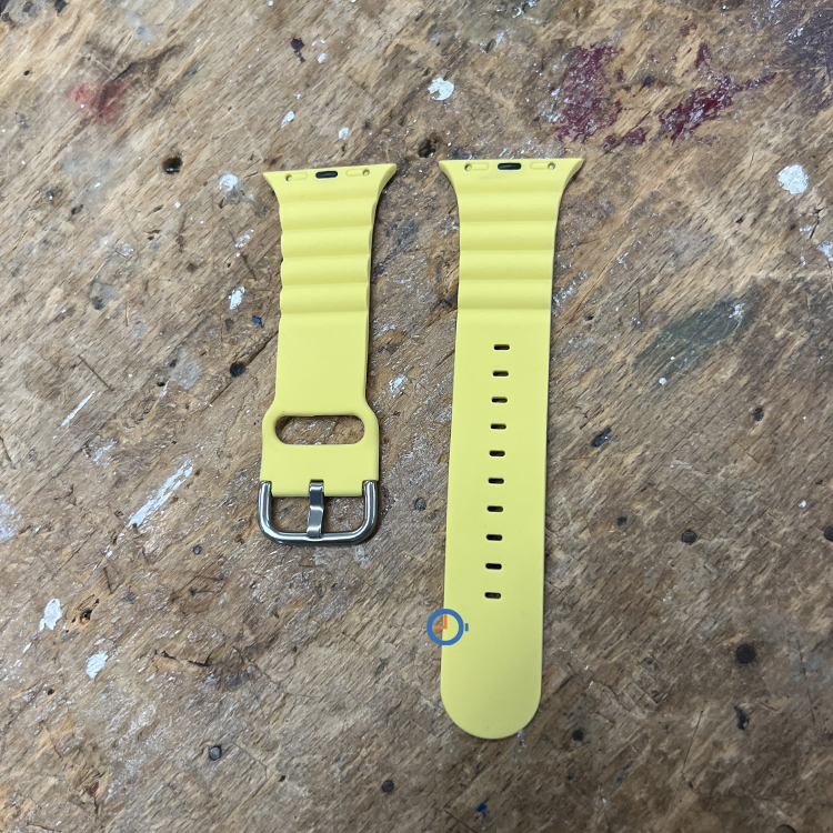 Silikon armband Apple Watch 41mm - gelb