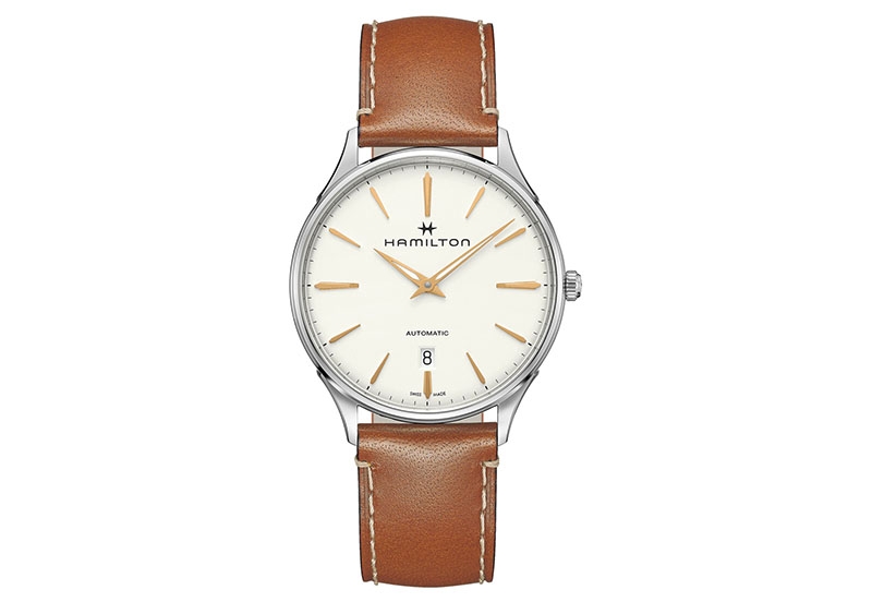 Hamilton Uhrenarmband H38525512 - braunes Leder