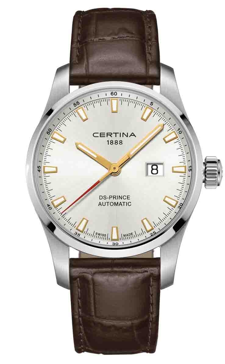 Certina Band C0084261603100A 21/18mm braun Leder ohne Schließe