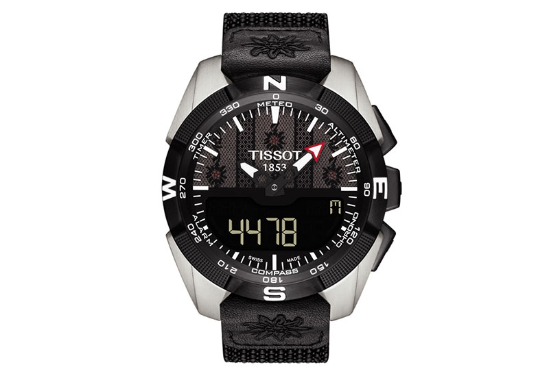 Tissot Uhrenarmband T0914204605103 schwarz Leder