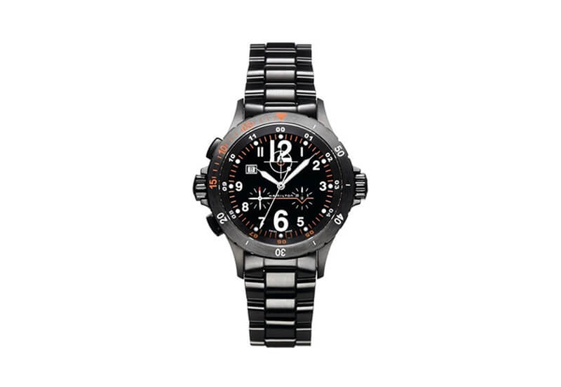 Hamilton Uhrenarmband H74592133 - schwarz Stahl