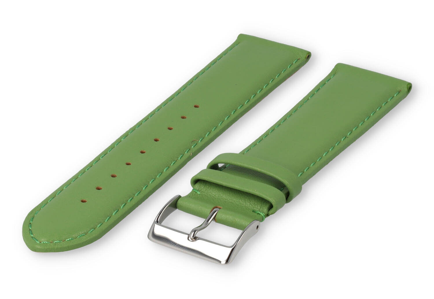 XL glatt Lederband - 26mm - Apfelgrün