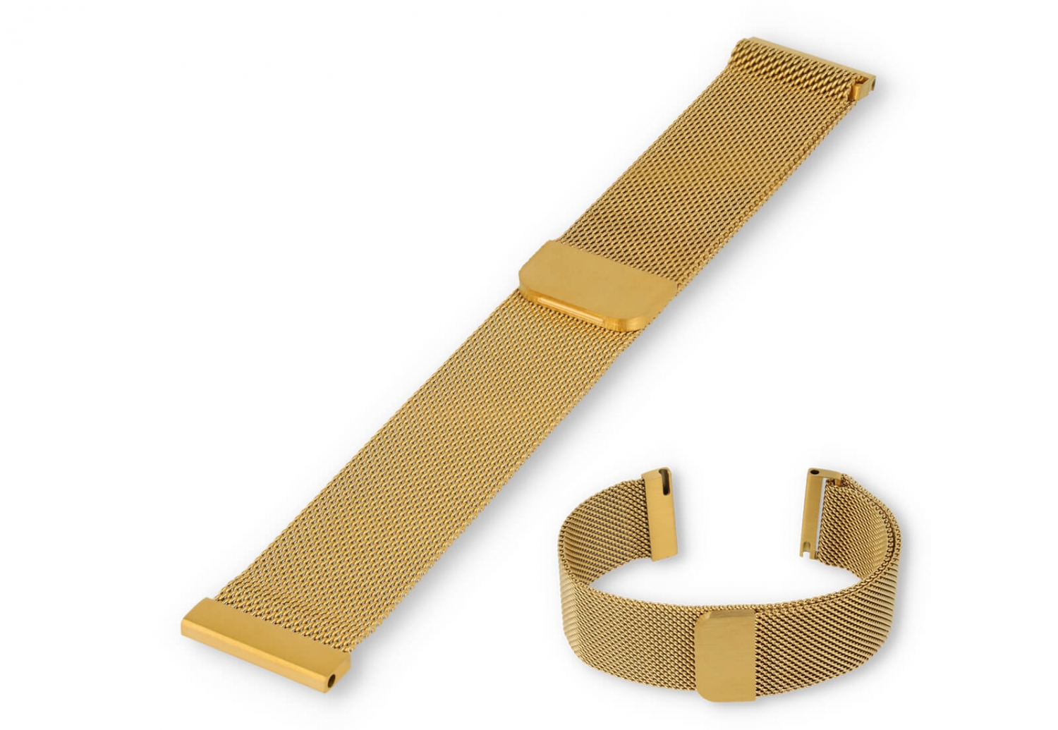 Mailänder 22mm Uhrenarmband - Gold