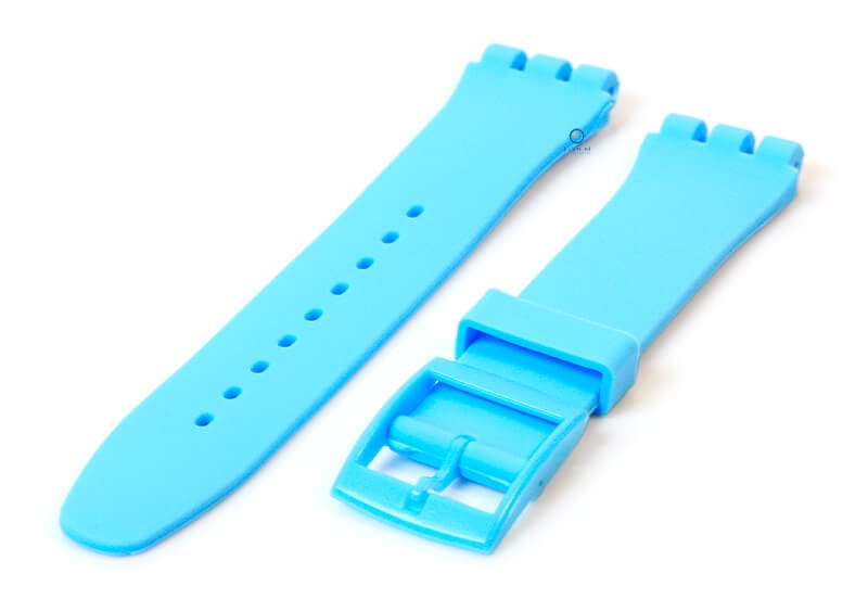Swatch Uhrenarmband 20mm pastellblau