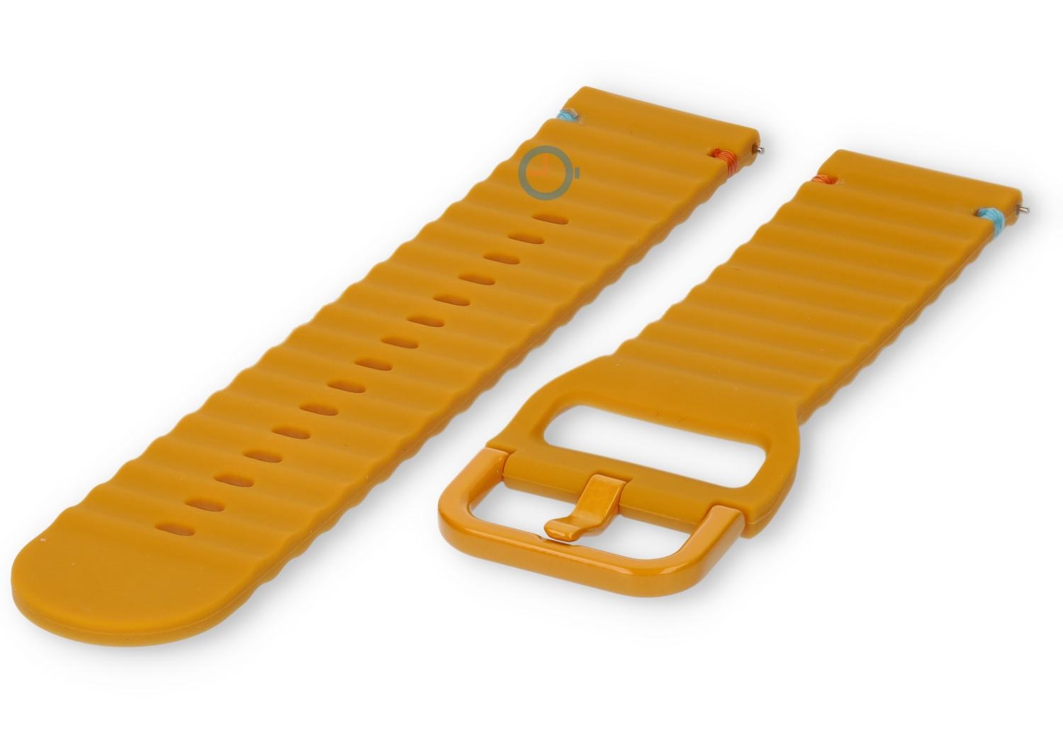Approach S62 Armband von Silikon: 22mm yellow