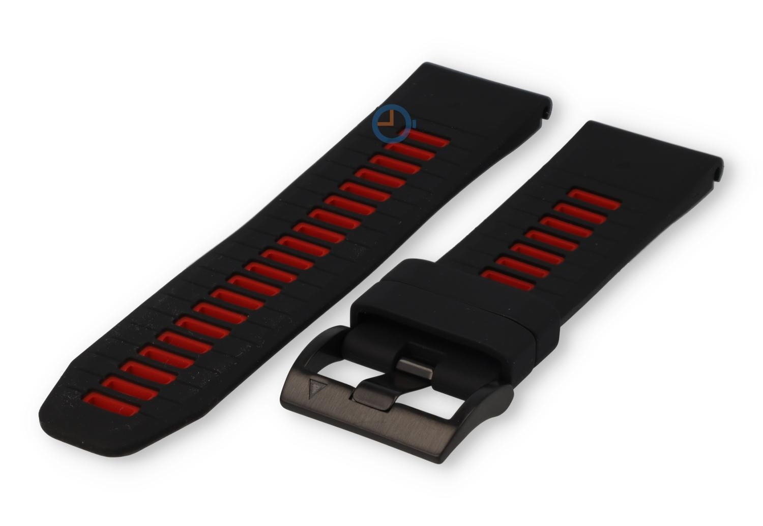 Coros Vertix 2S - 26mm Band - schwarz/rot