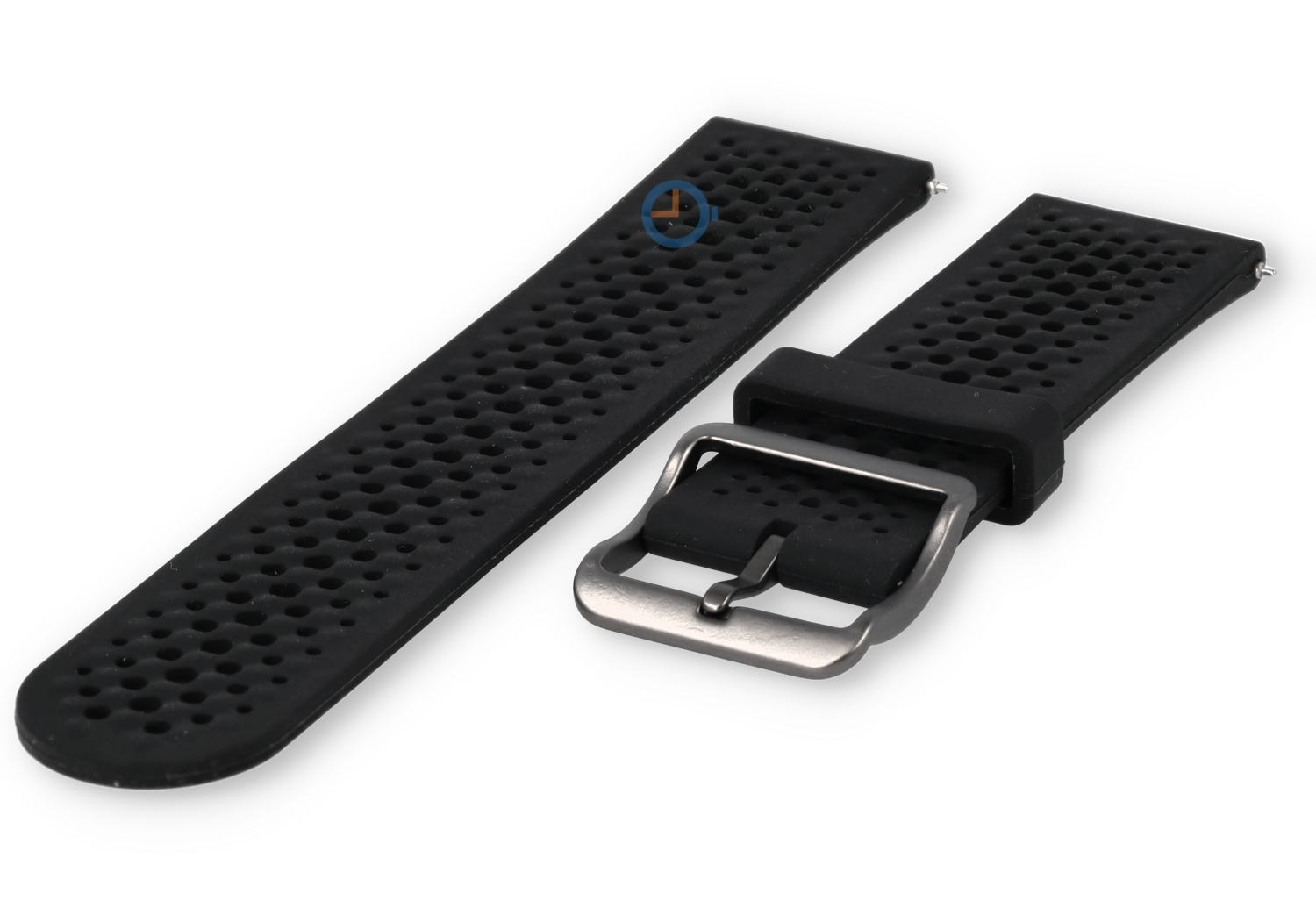 Universal Band für Garmin Venu 3 22mm) schwarz - gelocht