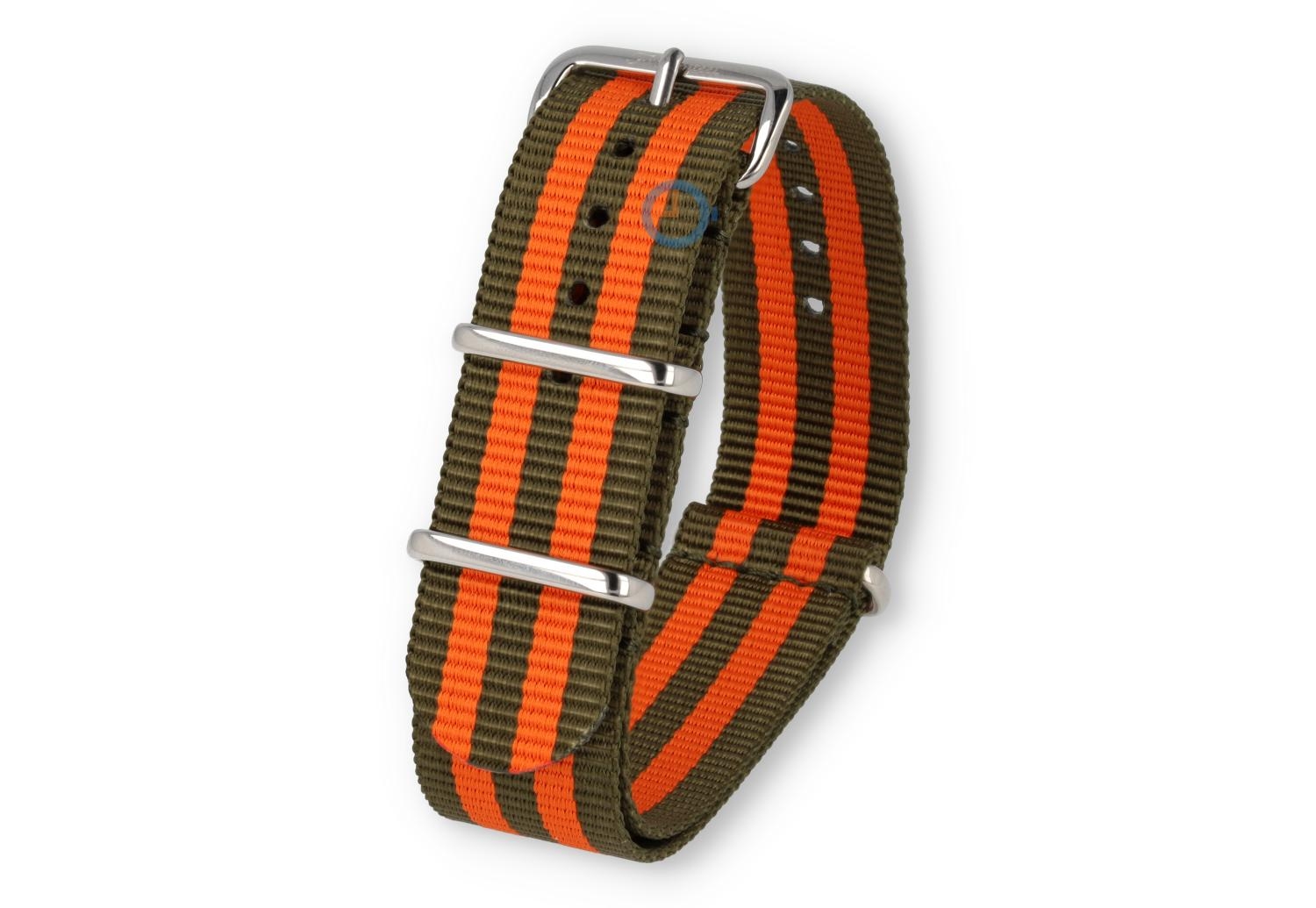 Fromanteel Nato Strap Orange/Green