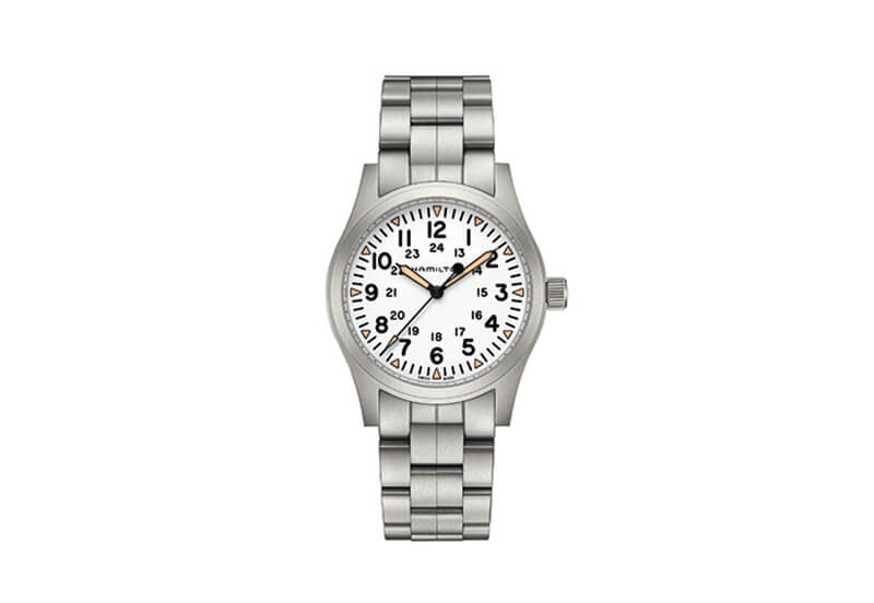 Hamilton Uhrenarmband H69529113 - silber Stahl