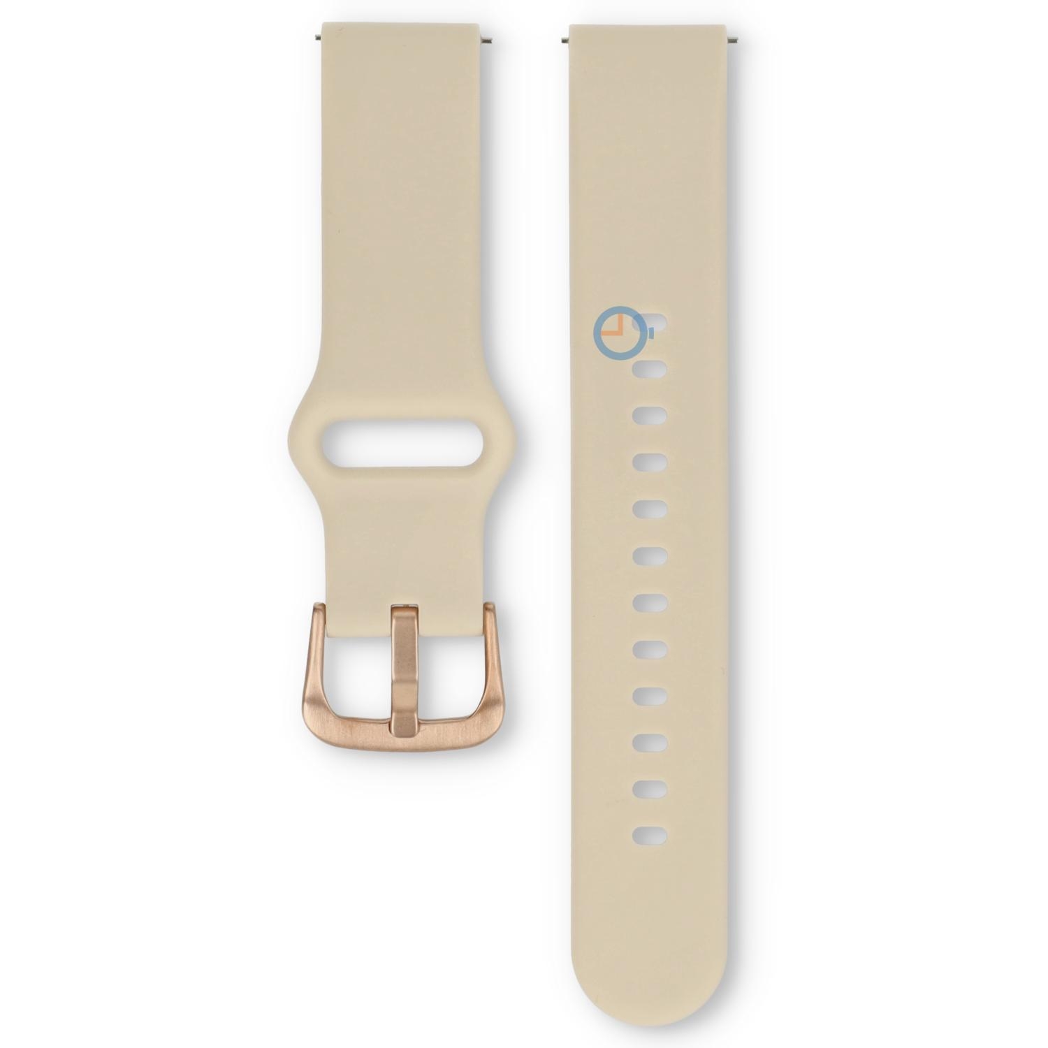 Ice Smart 18mm Uhrenarmband - Almond/rosegold