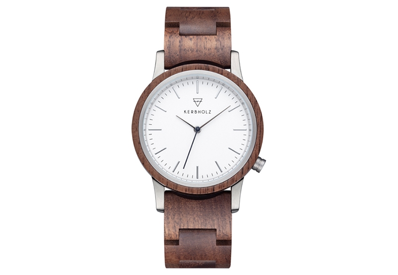 Kerbholz Wilma Uhrenarmband - Walnut