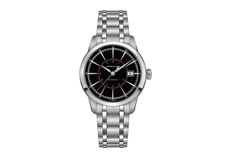 Hamilton Uhrenarmband H40555131 - silber Stahl