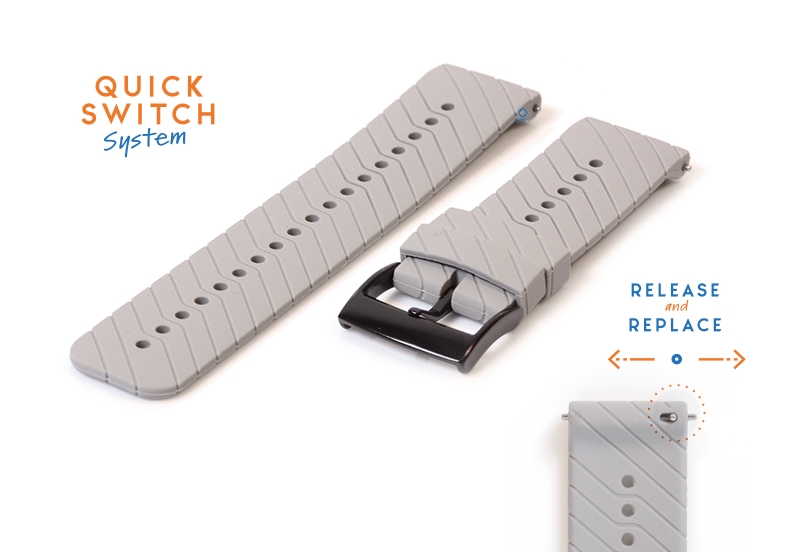 Coros Nomad Uhrenarmband grau