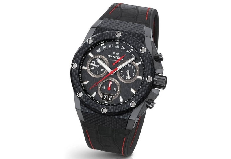 TW Steel Ace Genesis ACE114 Uhrenarmband schwarz - 30mm