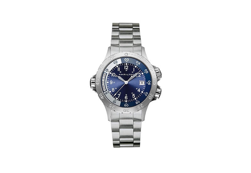 Hamilton Uhrenarmband H74541143 - silber Stahl